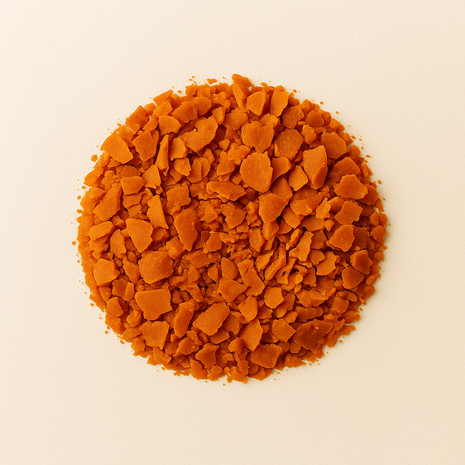 Kleurvlokken Oranje &ndash; 5 gram