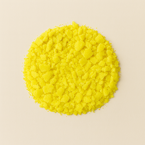 Kleurvlokken Geel &ndash; 5 gram