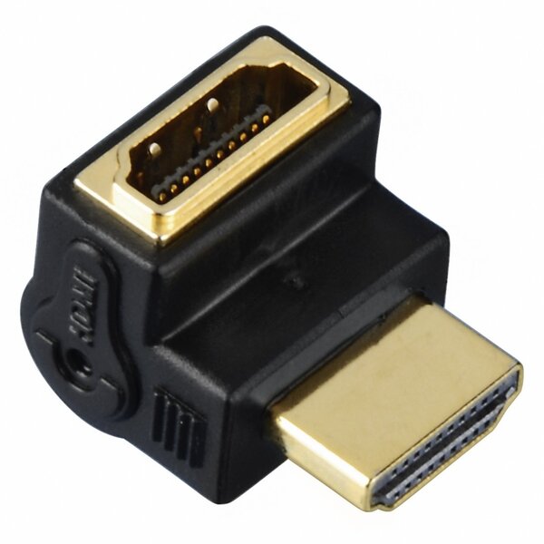 Avinity High-speed HDMI&trade;-hoekadapter Stekker - Koppeling Up 90&deg;