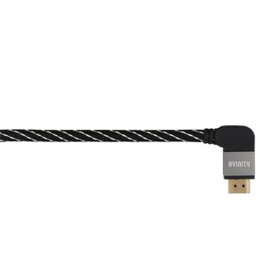 Avinity High-speed HDMI™-kabel St. - St. 90° Stof Verguld Ethernet 1,5 M Avinity High-speed HDMI™-kabel St. - St. 90° Stof Verguld Ethernet 1,5 M