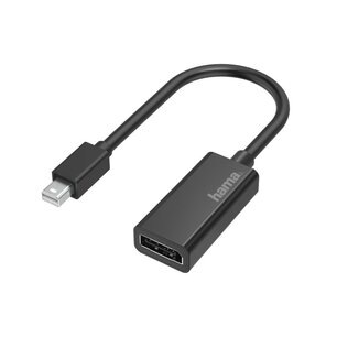 Hama Video-adapter Mini-DisplayPort-stekker - DisplayPort-aansl. Ultra-HD 4K Hama Video-adapter Mini-DisplayPort-stekker - DisplayPort-aansl. Ultra-HD 4K