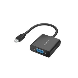 Hama Video-adapter Mini-DisplayPort-stekker - VGA-aansluiting Full-HD 1080p Hama Video-adapter Mini-DisplayPort-stekker - VGA-aansluiting Full-HD 1080p