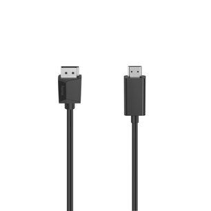 Hama Videokabel DisplayPort-stekker - HDMIâ„¢-stekker Ultra-HD 4K 1,50 M Hama Videokabel DisplayPort-stekker - HDMIâ„¢-stekker Ultra-HD 4K 1,50 M