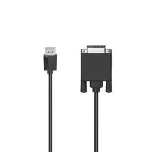 Hama Video-kabel DisplayPort-stekker - DVI-stekker Ultra-HD 4K 1,50 M Hama Video-kabel DisplayPort-stekker - DVI-stekker Ultra-HD 4K 1,50 M