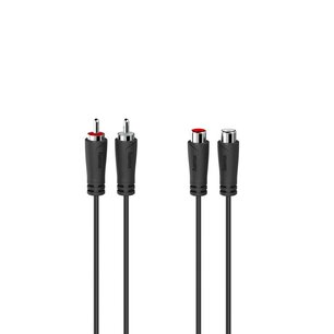 Hama Audio-verlengkabel 2 Cinch-stekkers - 2 Cinch-koppelingen 3,0 M Hama Audio-verlengkabel 2 Cinch-stekkers - 2 Cinch-koppelingen 3,0 M