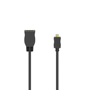 Hama HDMIâ„¢-kabeladapter Type D (Micro) St. - Type A Koppeling Ethernet Verguld Hama HDMIâ„¢-kabeladapter Type D (Micro) St. - Type A Koppeling Ethernet Verguld