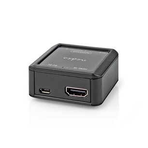 Nedis ACON3415AT Digitale Audioconverter 1-weg Input: Hdmiâ„¢ Input Output: 2x (2x Rca Female) / 3.5 Mm Earc Automatisch Antraciet Nedis ACON3415AT Digitale Audioconverter 1-weg Input: Hdmiâ„¢ Input Output: 2x (2x Rca Female) / 3.5 Mm Earc Automatisch Antraciet