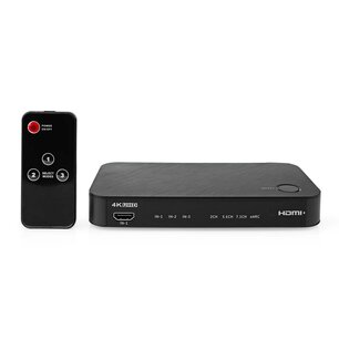 Nedis ACON3455AT Digitale Audioconverter 2-wegs Input: Dc Power / 3x Hdmiâ„¢ Input Output: 1x 3,5 Mm / 1x Toslink / 2x Hdmiâ„¢ Output Earc Automatisch / Drukknop Antraciet Nedis ACON3455AT Digitale Audioconverter 2-wegs Input: Dc Power / 3x Hdmiâ„¢ Input Output: 1x 3,5 Mm / 1x Toslink / 2x Hdmiâ„¢ Output Earc Automatisch / Drukknop Antraciet