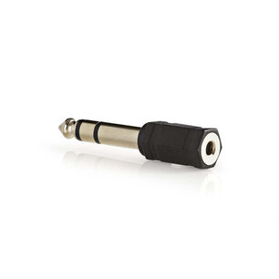 Nedis CABW23930AT Stereo Audioadapter 6,35 Mm Male - 3,5 Mm Female Nedis CABW23930AT Stereo Audioadapter 6,35 Mm Male - 3,5 Mm Female