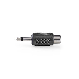 Nedis CAGP22965BK Mono-audioadapter 3,5 Mm Male - Rca Female 10 Stuks Zwart Nedis CAGP22965BK Mono-audioadapter 3,5 Mm Male - Rca Female 10 Stuks Zwart