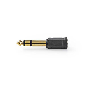 Nedis CAGP23930BKG Stereo Audioadapter 6,35 Mm Male - 3,5 Mm Female 10 Stuks Zwart Nedis CAGP23930BKG Stereo Audioadapter 6,35 Mm Male - 3,5 Mm Female 10 Stuks Zwart