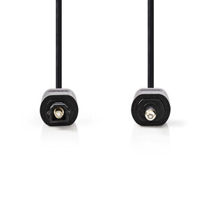 Nedis CAGP25100BK10 Optische Audiokabel Toslink Male - 3,5 Mm Optisch Male 1,0 M Zwart Nedis CAGP25100BK10 Optische Audiokabel Toslink Male - 3,5 Mm Optisch Male 1,0 M Zwart