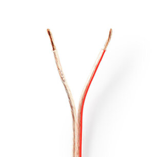 Nedis CAGW2500TR150 Speaker-kabel 2x 2,50 Mm2 15,0 M Folieverpakking Transparant Nedis CAGW2500TR150 Speaker-kabel 2x 2,50 Mm2 15,0 M Folieverpakking Transparant