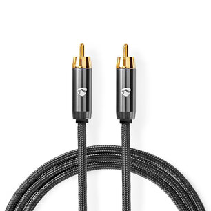 Nedis CATB24170GY10 Digitale Audiokabel Rca Male - Rca Male Gun Metal Grey Gevlochten Nedis CATB24170GY10 Digitale Audiokabel Rca Male - Rca Male Gun Metal Grey Gevlochten