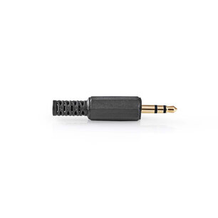 Nedis CAVC22900BKG Jack-stereoconnector 3,5 Mm Male Verguld 25 Stuks Zwart Nedis CAVC22900BKG Jack-stereoconnector 3,5 Mm Male Verguld 25 Stuks Zwart