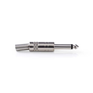 Nedis CAVC23980ME Jack-monoconnector 6,35 Mm Male 25 Stuks Metaal Nedis CAVC23980ME Jack-monoconnector 6,35 Mm Male 25 Stuks Metaal