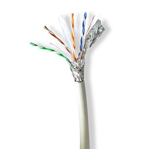 Nedis CCBG8538GY100S Netwerk Kabel Rol Cat6a Solid S/ftp Koper 100.0 M Binnenshuis Rond Lszh Grijs Gift Box Nedis CCBG8538GY100S Netwerk Kabel Rol Cat6a Solid S/ftp Koper 100.0 M Binnenshuis Rond Lszh Grijs Gift Box