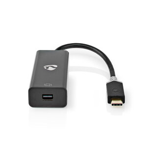 Nedis CCBW64452AT02 Usb-adapter Usb 3.2 Gen 1 Usb Type-câ„¢ Male Mini Displayport 0.20 M Rond Verguld Pvc Antraciet Window Box Nedis CCBW64452AT02 Usb-adapter Usb 3.2 Gen 1 Usb Type-câ„¢ Male Mini Displayport 0.20 M Rond Verguld Pvc Antraciet Window Box