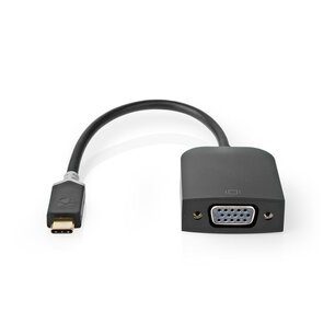 Nedis CCBW64852AT02 Usb-adapter Usb 3.2 Gen 1 Usb Type-câ„¢ Male Vga Female 15p 0.20 M Rond Verguld Pvc Antraciet Window Box Met Euro Lock Nedis CCBW64852AT02 Usb-adapter Usb 3.2 Gen 1 Usb Type-câ„¢ Male Vga Female 15p 0.20 M Rond Verguld Pvc Antraciet Window Box Met Euro Lock