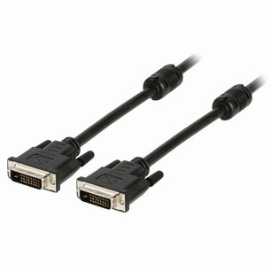 Nedis CCGB32000BK20 Dvi-kabel Dvi-d 24+1-pins Male - Dvi-d 24+1-pins Male 2,0 M Zwart Nedis CCGB32000BK20 Dvi-kabel Dvi-d 24+1-pins Male - Dvi-d 24+1-pins Male 2,0 M Zwart
