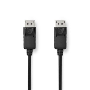 Nedis CCGB37014BK10 Displayport-kabel Displayport Male Displayport Male 8k@60hz Vernikkeld 1.00 M Rond Pvc Zwart Doos Nedis CCGB37014BK10 Displayport-kabel Displayport Male Displayport Male 8k@60hz Vernikkeld 1.00 M Rond Pvc Zwart Doos