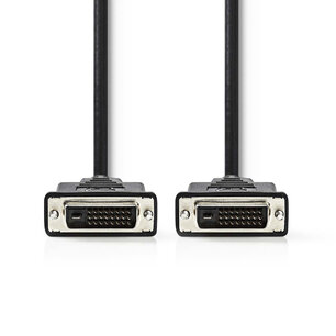 Nedis CCGP32000BK100 Dvi-kabel Dvi-d 24+1-pins Male - Dvi-d 24+1-pins Male 10 M Zwart Nedis CCGP32000BK100 Dvi-kabel Dvi-d 24+1-pins Male - Dvi-d 24+1-pins Male 10 M Zwart