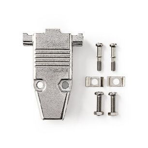 Nedis CCGP52890ME D-sub Connector Geschikt Voor D-sub 9-pins Metaal Nedis CCGP52890ME D-sub Connector Geschikt Voor D-sub 9-pins Metaal