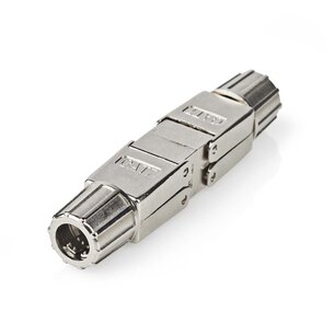 Nedis CCGP89020ME Netwerkkoppeling Cat7 Afgeschermd Rj45 Female Rj45 Female Recht Metaal Envelop Nedis CCGP89020ME Netwerkkoppeling Cat7 Afgeschermd Rj45 Female Rj45 Female Recht Metaal Envelop