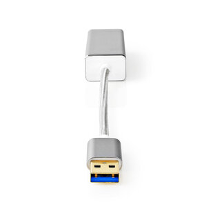 Nedis CCTB61950AL02 Usb-adapter Usb 3.2 Gen 1 Usb Type-a Rj45 Female Verguld Recht 0.20 M Rond Gebreid / Nylon Aluminium Zilver Cover Window Box Nedis CCTB61950AL02 Usb-adapter Usb 3.2 Gen 1 Usb Type-a Rj45 Female Verguld Recht 0.20 M Rond Gebreid / Nylon Aluminium Zilver Cover Window Box