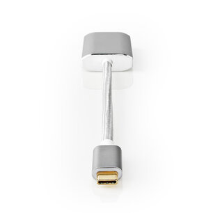 Nedis CCTB64680AL02 Usb-adapter Usb 3.2 Gen 1 Usb Type-câ„¢ Male Hdmiâ„¢ Connector 0.20 M Rond Verguld Gebreid / Nylon Zilver Cover Window Box Nedis CCTB64680AL02 Usb-adapter Usb 3.2 Gen 1 Usb Type-câ„¢ Male Hdmiâ„¢ Connector 0.20 M Rond Verguld Gebreid / Nylon Zilver Cover Window Box