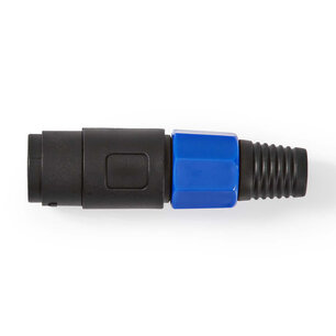 Nedis COTP16901BK Luidsprekerconnector Luidspreker 4-pins Male Zwart Nedis COTP16901BK Luidsprekerconnector Luidspreker 4-pins Male Zwart