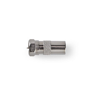Nedis CSGP41953ME Satelliet- En Antenne-adapter F Male - Coax Male 10 Stuks Metaal Nedis CSGP41953ME Satelliet- En Antenne-adapter F Male - Coax Male 10 Stuks Metaal