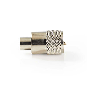 Nedis CSVC43904ME Pl259-connector Mannelijk Voor Rg6 Coaxkabels 25 Stuks Metaal Nedis CSVC43904ME Pl259-connector Mannelijk Voor Rg6 Coaxkabels 25 Stuks Metaal
