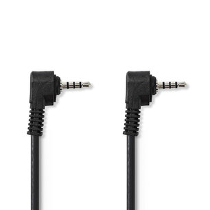 Nedis CVGB22000BK10 3,5 Mm Av-kabel 3,5 Mm Av Male - 3,5 Mm Av Male 1,0 M Zwart Nedis CVGB22000BK10 3,5 Mm Av-kabel 3,5 Mm Av Male - 3,5 Mm Av Male 1,0 M Zwart