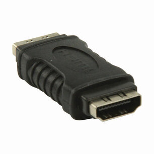 Nedis CVGB34900BK Hdmiâ„¢-adapter Hdmiâ„¢ Female - Hdmiâ„¢ Female Zwart Nedis CVGB34900BK Hdmiâ„¢-adapter Hdmiâ„¢ Female - Hdmiâ„¢ Female Zwart