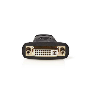 Nedis CVGP34910BK Hdmiâ„¢- Dvi-adapter Hdmiâ„¢-connector - Dvi-d 24+1-pins Female Zwart Nedis CVGP34910BK Hdmiâ„¢- Dvi-adapter Hdmiâ„¢-connector - Dvi-d 24+1-pins Female Zwart