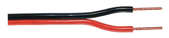 Tasker TASR-C102-1.50 Luidsprekerkabel Op Rol 2x 1.50 Mm² 100 M Zwart/rood Tasker TASR-C102-1.50 Luidsprekerkabel Op Rol 2x 1.50 Mm² 100 M Zwart/rood