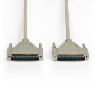 Valueline VLCP52500I10 Seriƫle Kabel D-sub 37-pins Male - D-sub 37-pins Male 1.00 M Ivoor Valueline VLCP52500I10 Seriƫle Kabel D-sub 37-pins Male - D-sub 37-pins Male 1.00 M Ivoor