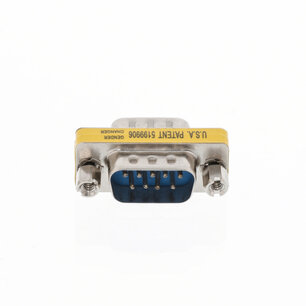 Valueline VLCP52811M Seriƫle Adapter Sub-d 9-pins Male - Sub-d 9-pins Male Metaal Valueline VLCP52811M Seriƫle Adapter Sub-d 9-pins Male - Sub-d 9-pins Male Metaal