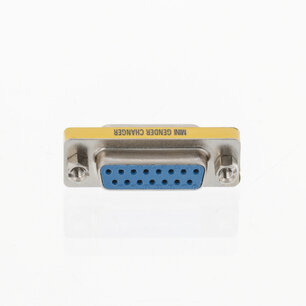 Valueline VLCP52815M Seriƫle Adapter D-sub 15-pins Female - D-sub 15-pins Female Metaal Valueline VLCP52815M Seriƫle Adapter D-sub 15-pins Female - D-sub 15-pins Female Metaal