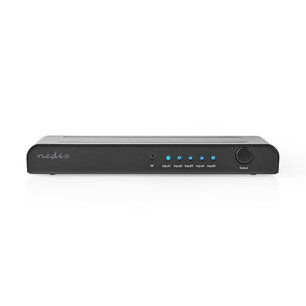 Nedis VSWI3475AT Hdmiâ„¢ Switch 5-poorts - 5x Hdmiâ„¢-ingang 1x Hdmiâ„¢-uitgang 4k2k@60fps / Hdcp2.2 Nedis VSWI3475AT Hdmiâ„¢ Switch 5-poorts - 5x Hdmiâ„¢-ingang 1x Hdmiâ„¢-uitgang 4k2k@60fps / Hdcp2.2